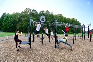 Equipment Variety at Outdoor Fitness Gyms:
