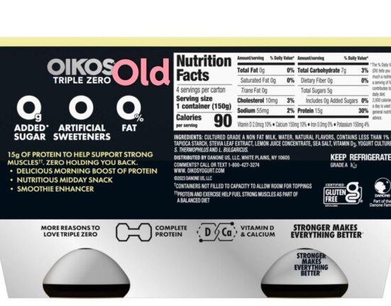 9 Amazing Facts About the Nutritional Value of Oikos Triple Zero!
