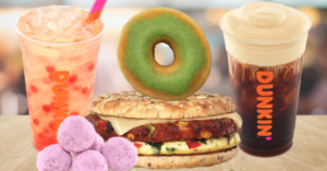 5: Dunkin Donuts Nutrition Facts for Bagels and Breakfast Sandwiches